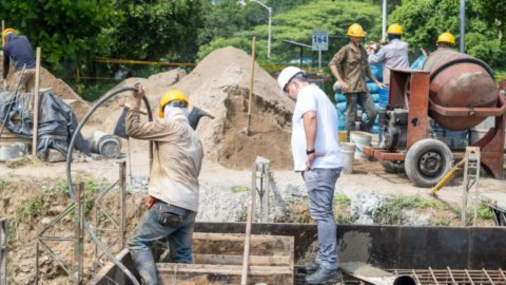 Nuestro equipo trabajando en obra