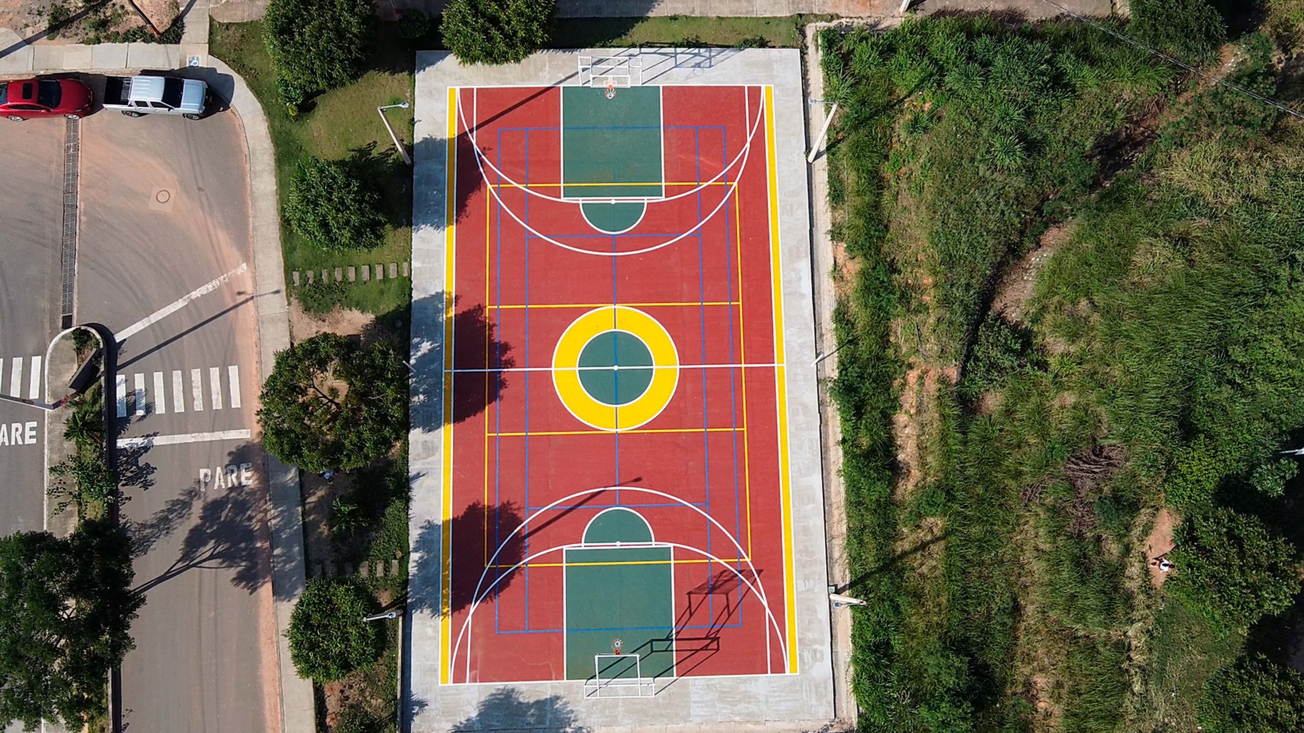 Espacio deportivo remodelado
